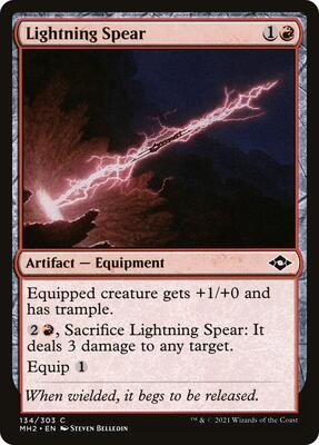 Magic: The Gathering - Modern Horizons 2 - Lightning Spear - Normal - Anime Card Craze