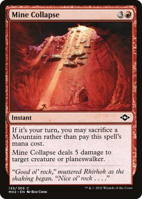 Magic: The Gathering - Modern Horizons 2 - Mine Collapse - Normal - Anime Card Craze