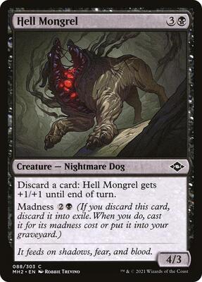 Magic: The Gathering - Modern Horizons 2 - Hell Mongrel - Normal - Anime Card Craze