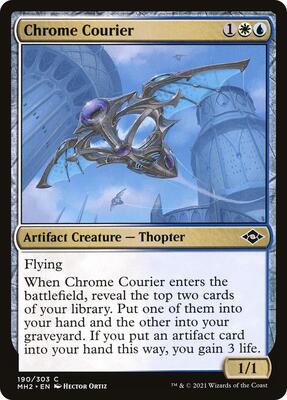 Magic: The Gathering - Modern Horizons 2 - Chrome Courier - Normal - Anime Card Craze