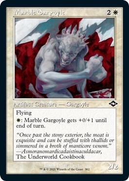Magic: The Gathering - Modern Horizons 2 - Marble Gargoyle (Retro Frame) (Foil Etched) - Foil - Anime Card Craze