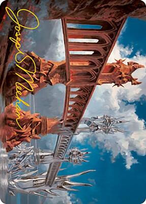 Magic: The Gathering - Art Series: Modern Horizons 2 - Silverbluff Bridge Art Card (Gold-Stamped Signature) - Normal - Anime Card Craze
