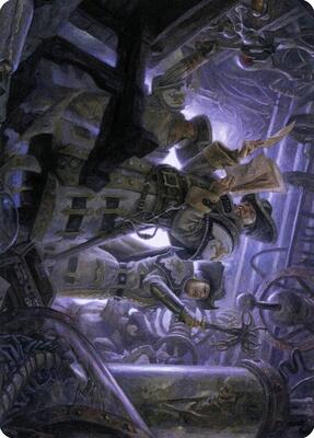 Magic: The Gathering - Art Series: Modern Horizons 2 - Search the Premises Art Card - Normal - Anime Card Craze