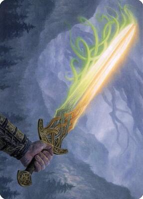 Magic: The Gathering - Art Series: Modern Horizons 2 - Sword of Hearth and Home Art Card - Normal - Anime Card Craze