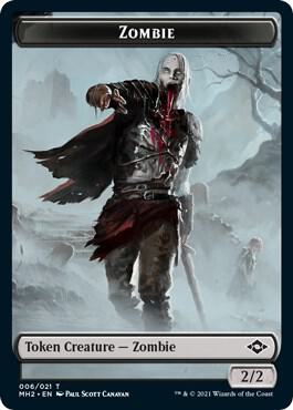 Magic: The Gathering - Modern Horizons 2 - Zombie Token - Normal - Anime Card Craze