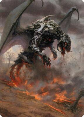 Magic: The Gathering - Art Series: Modern Horizons 2 - Scion of Draco Art Card - Normal - Anime Card Craze