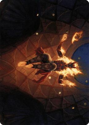 Magic: The Gathering - Art Series: Modern Horizons 2 - Yusri, Fortune's Flame Art Card - Normal - Anime Card Craze