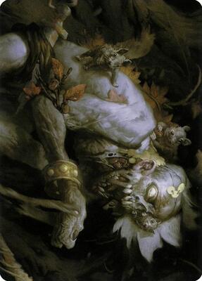 Magic: The Gathering - Art Series: Modern Horizons 2 - Nested Shambler Art Card - Normal - Anime Card Craze
