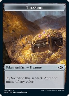 Magic: The Gathering - Modern Horizons 2 - Treasure (020) Token - Normal - Anime Card Craze