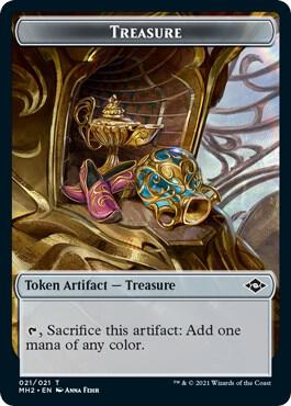 Magic: The Gathering - Modern Horizons 2 - Treasure (021) Token - Normal - Anime Card Craze