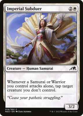 Magic: The Gathering - Kamigawa: Neon Dynasty - Imperial Subduer - Common - Normal