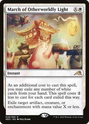 Magic: The Gathering - Kamigawa: Neon Dynasty - March of Otherworldly Light - Rare - Foil