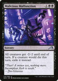 Magic: The Gathering - Kamigawa: Neon Dynasty - Malicious Malfunction - Uncommon - Normal