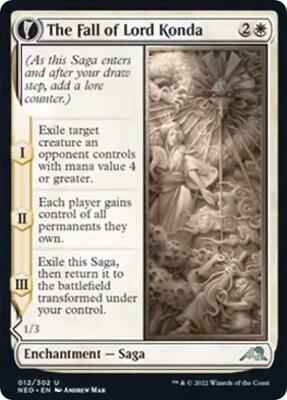 Magic: The Gathering - Kamigawa: Neon Dynasty - The Fall of Lord Konda - Uncommon - Normal
