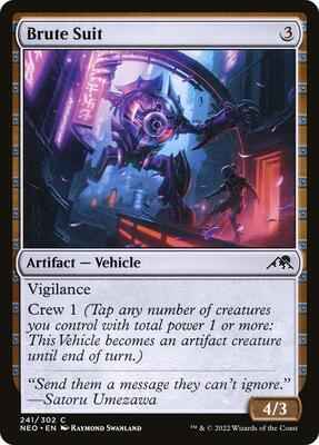 Magic: The Gathering - Kamigawa: Neon Dynasty - Brute Suit - Common - Normal