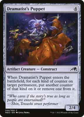Magic: The Gathering - Kamigawa: Neon Dynasty - Dramatist's Puppet - Common - Normal