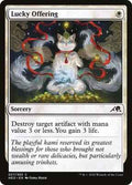 Magic: The Gathering - Kamigawa: Neon Dynasty - Lucky Offering - Common - Normal