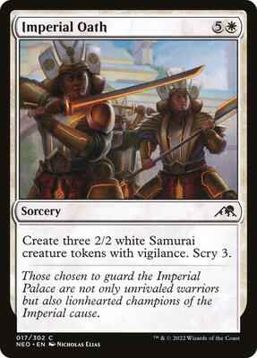 Magic: The Gathering - Kamigawa: Neon Dynasty - Imperial Oath - Common - Normal