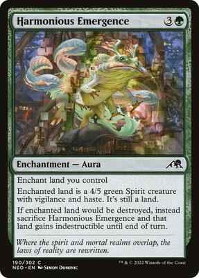 Magic: The Gathering - Kamigawa: Neon Dynasty - Harmonious Emergence - Common - Normal