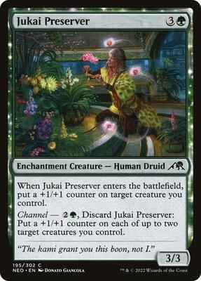 Magic: The Gathering - Kamigawa: Neon Dynasty - Jukai Preserver - Common - Normal