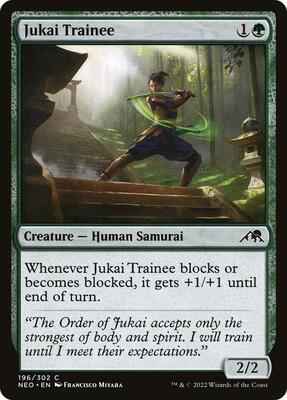 Magic: The Gathering - Kamigawa: Neon Dynasty - Jukai Trainee - Common - Normal