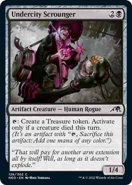 Magic: The Gathering - Kamigawa: Neon Dynasty - Undercity Scrounger - Common - Normal
