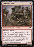 Magic: The Gathering - Kamigawa: Neon Dynasty - Ironhoof Boar - Common - Normal