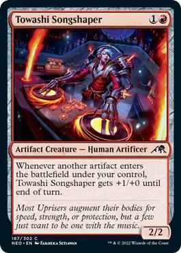 Magic: The Gathering - Kamigawa: Neon Dynasty - Towashi Songshaper - Common - Normal
