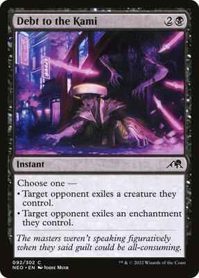 Magic: The Gathering - Kamigawa: Neon Dynasty - Debt to the Kami - Common - Normal