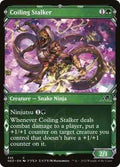 Magic: The Gathering - Kamigawa: Neon Dynasty - Coiling Stalker (Showcase) - Common - Normal