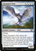 Magic: The Gathering - Commander: Kamigawa: Neon Dynasty - Arcanist's Owl - Uncommon - Normal