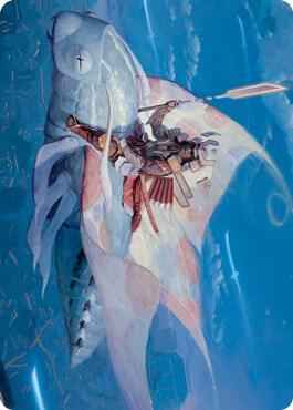 Magic: The Gathering - Art Series: Kamigawa: Neon Dynasty - Sky-Blessed Samurai Art Card - Special - Normal