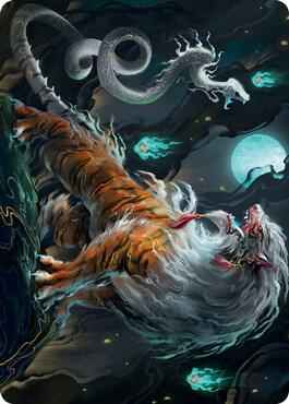 Magic: The Gathering - Art Series: Kamigawa: Neon Dynasty - Gloomshrieker Art Card - Special - Normal