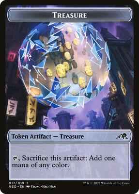 Magic: The Gathering - Kamigawa: Neon Dynasty - Treasure Token - Token - Normal