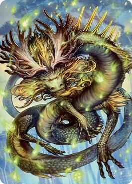 Magic: The Gathering - Art Series: Kamigawa: Neon Dynasty - Kura, the Boundless Sky Art Card - Special - Normal