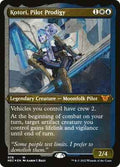 Magic: The Gathering - Commander: Kamigawa: Neon Dynasty - Kotori, Pilot Prodigy (Display Commander) - Thick Stock - Special - Foil
