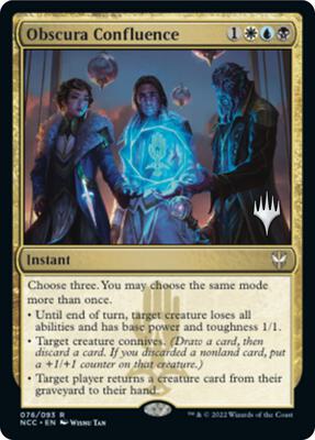 Magic: The Gathering - Promo Pack: Streets of New Capenna - Obscura Confluence - Foil