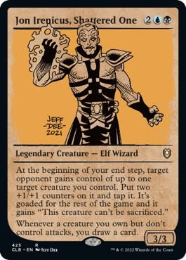 MTG - Battle for Baldur's Gate - Jon Irenicus, Shattered One (Showcase) - Anime Card Craze
