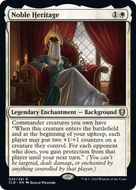 Magic: The Gathering - Commander Legends: Battle for Baldur's Gate - Noble Heritage - Foil