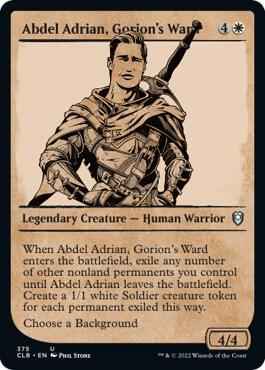 Magic: The Gathering - Commander Legends: Battle for Baldur's Gate - Abdel Adrian, Gorion's Ward (Showcase) - Normal