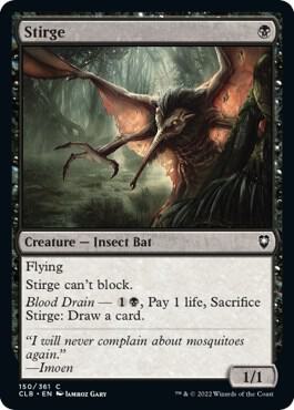 Magic: The Gathering - Commander Legends: Battle for Baldur's Gate - Stirge - Common - Normal