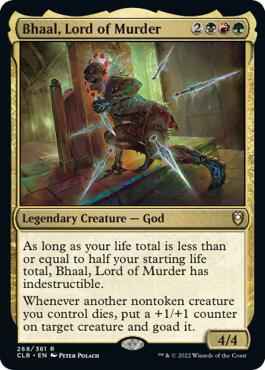 Magic: The Gathering - Commander Legends: Battle for Baldur's Gate - Bhaal, Lord of Murder - Normal