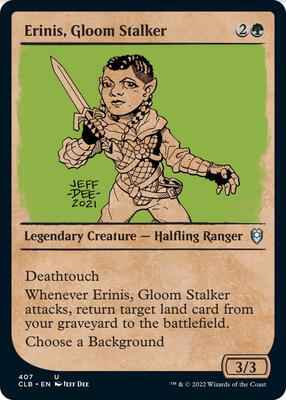 Magic: The Gathering - Commander Legends: Battle for Baldur's Gate - Erinis, Gloom Stalker (Showcase) - Normal
