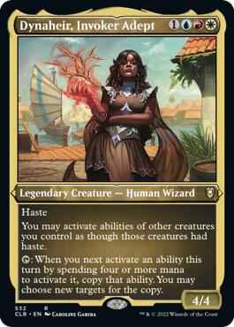 Magic: The Gathering - Commander Legends: Battle for Baldur's Gate - Dynaheir, Invoker Adept (Foil Etched) - Foil