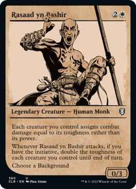 Magic: The Gathering - Commander Legends: Battle for Baldur's Gate - Rasaad yn Bashir (Showcase) - Normal