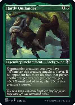 Magic: The Gathering - Commander Legends: Battle for Baldur's Gate - Hardy Outlander (Foil Etched) - Foil