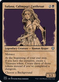 MTG - Battle for Baldur's Gate - Safana, Calimport Cutthroat (Showcase) - Anime Card Craze