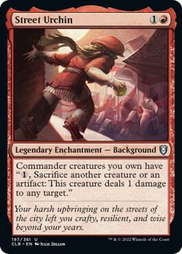 MTG - Battle for Baldur's Gate - Street Urchin - Anime Card Craze