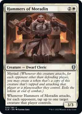 Magic: The Gathering - Commander Legends: Battle for Baldur's Gate - Hammers of Moradin - Foil