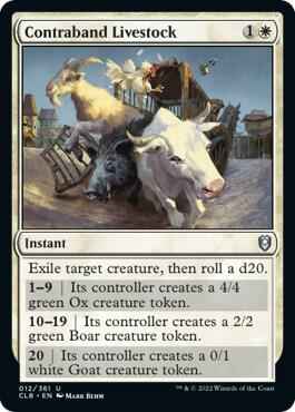 Magic: The Gathering - Commander Legends: Battle for Baldur's Gate - Contraband Livestock - Normal